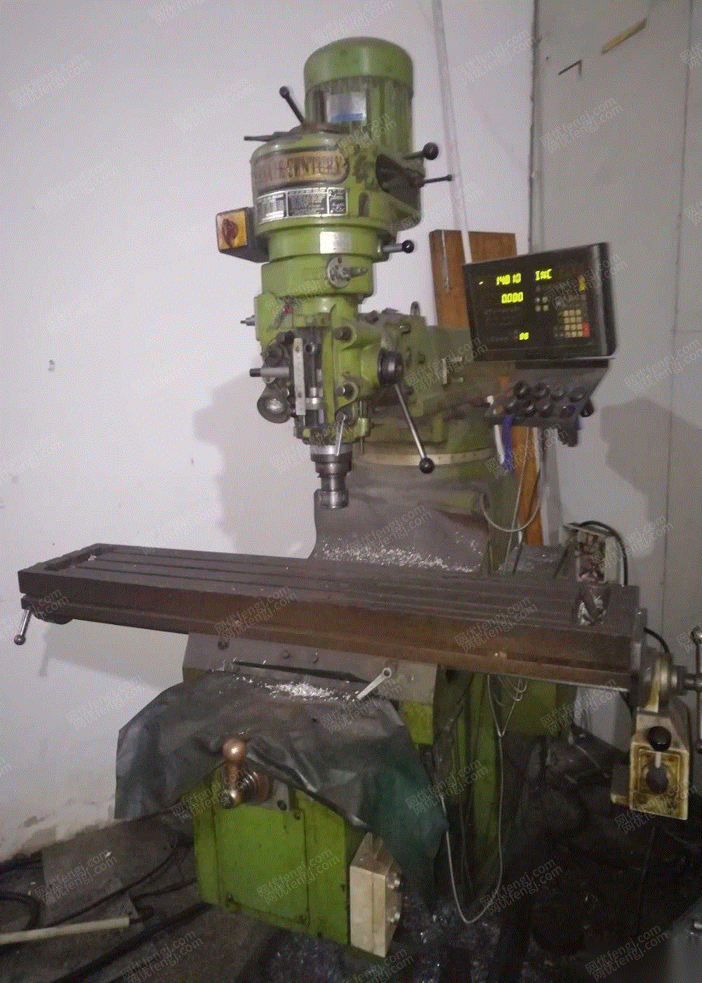 西湖台钻中捷3040摇臂钻铣床转让