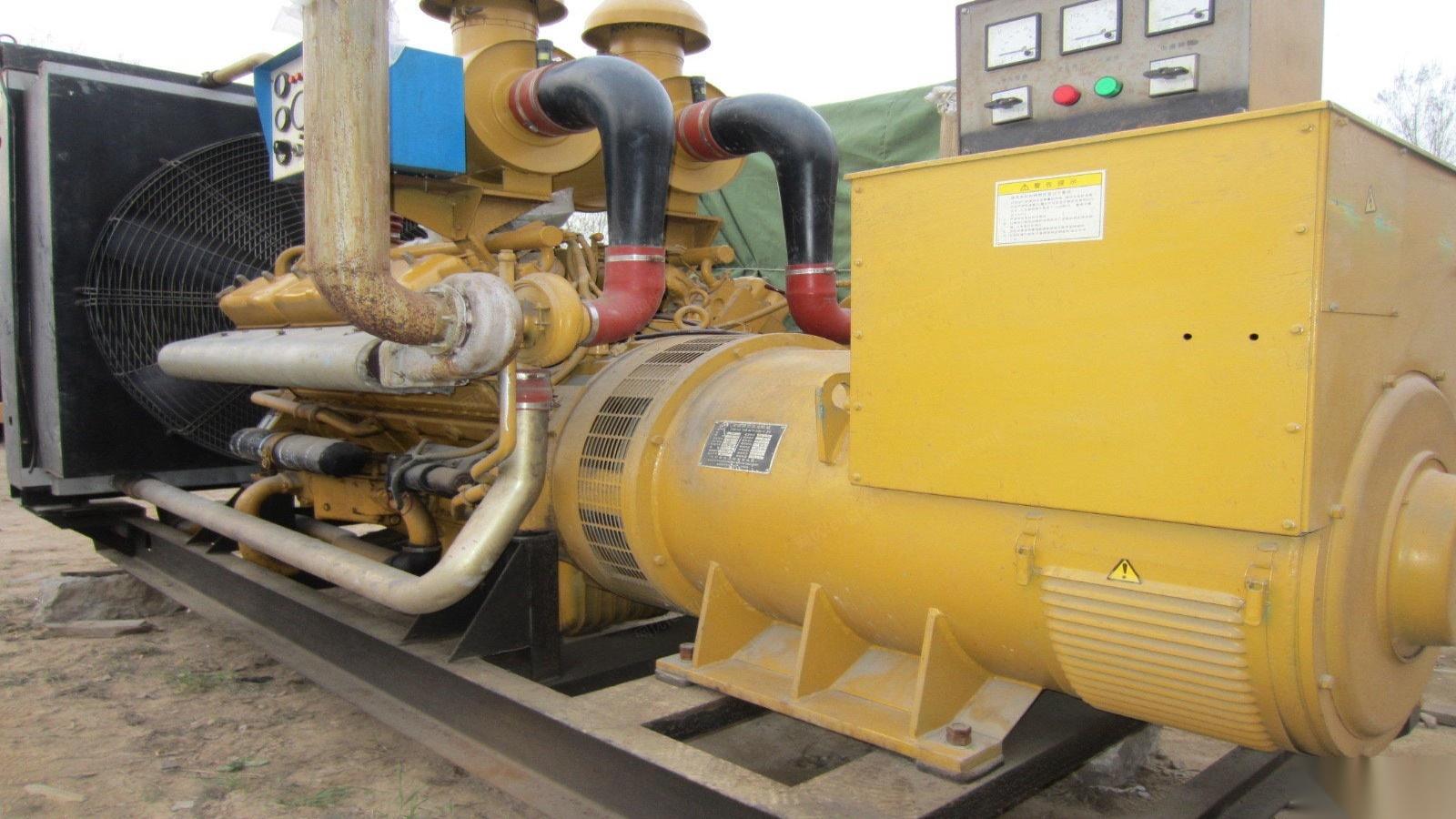 出售上柴总厂500千瓦无刷发电机组