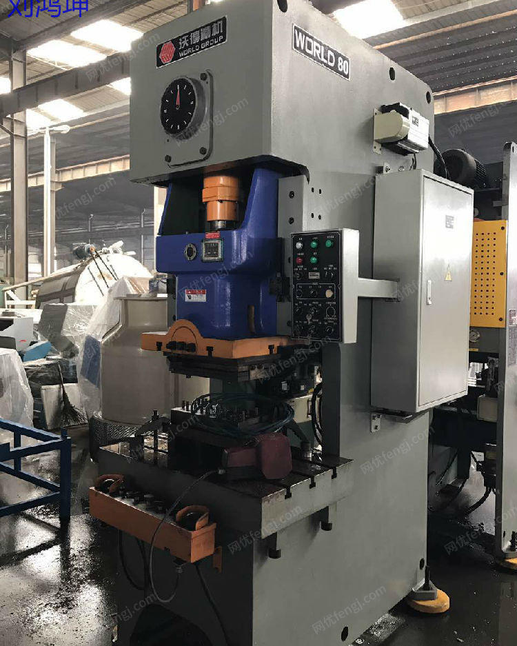 出售二手沃得精机jh21-80吨气动冲床