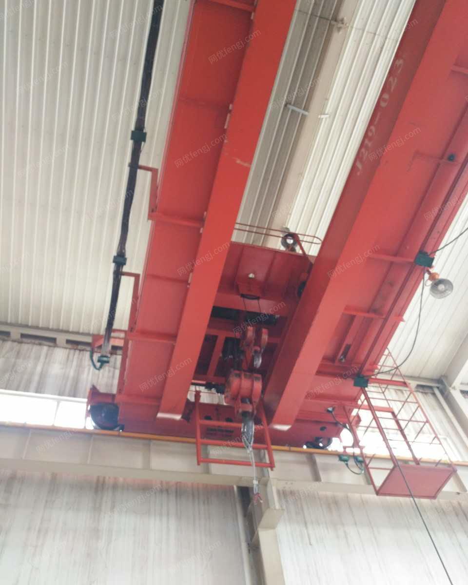 低价处理桥式双梁行车天车205吨跨度135米