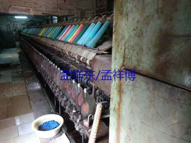 二手毛纺纱设备回收