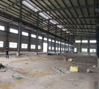 河北沧州二手钢结构厂房 檩条 彩钢板