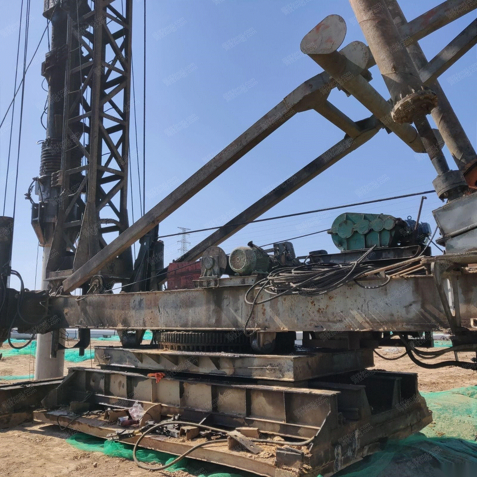 配件打桩机出售62柴油锤25万元