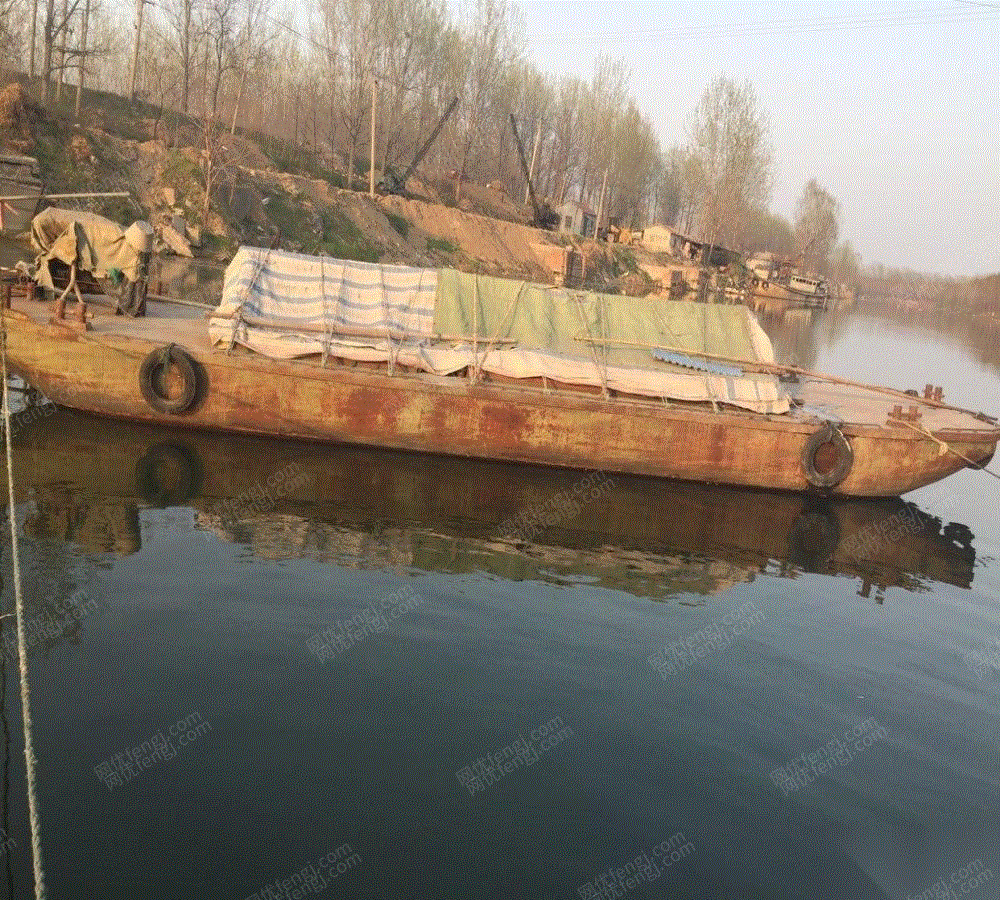 现有20多吨的铁船出售20800元