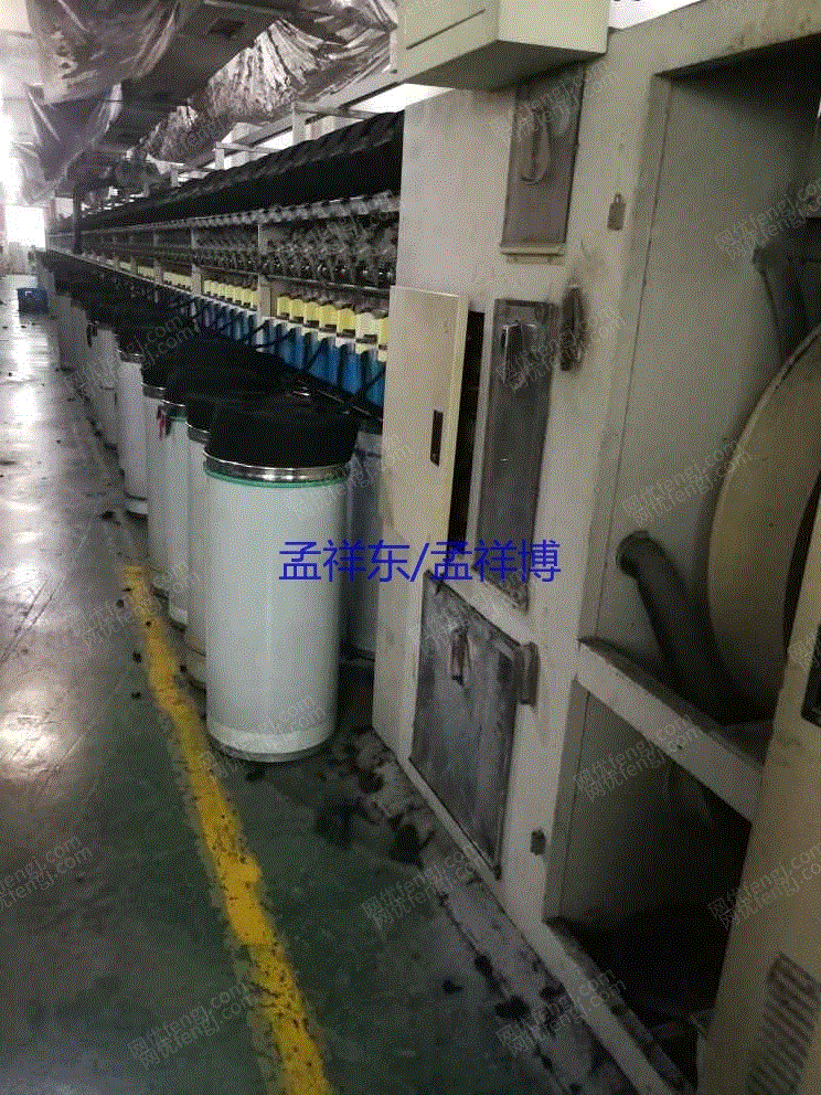 二手毛纺纱设备回收