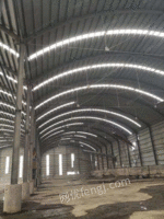 出售河南许昌二手钢结构厂房宽76米长136米高16米