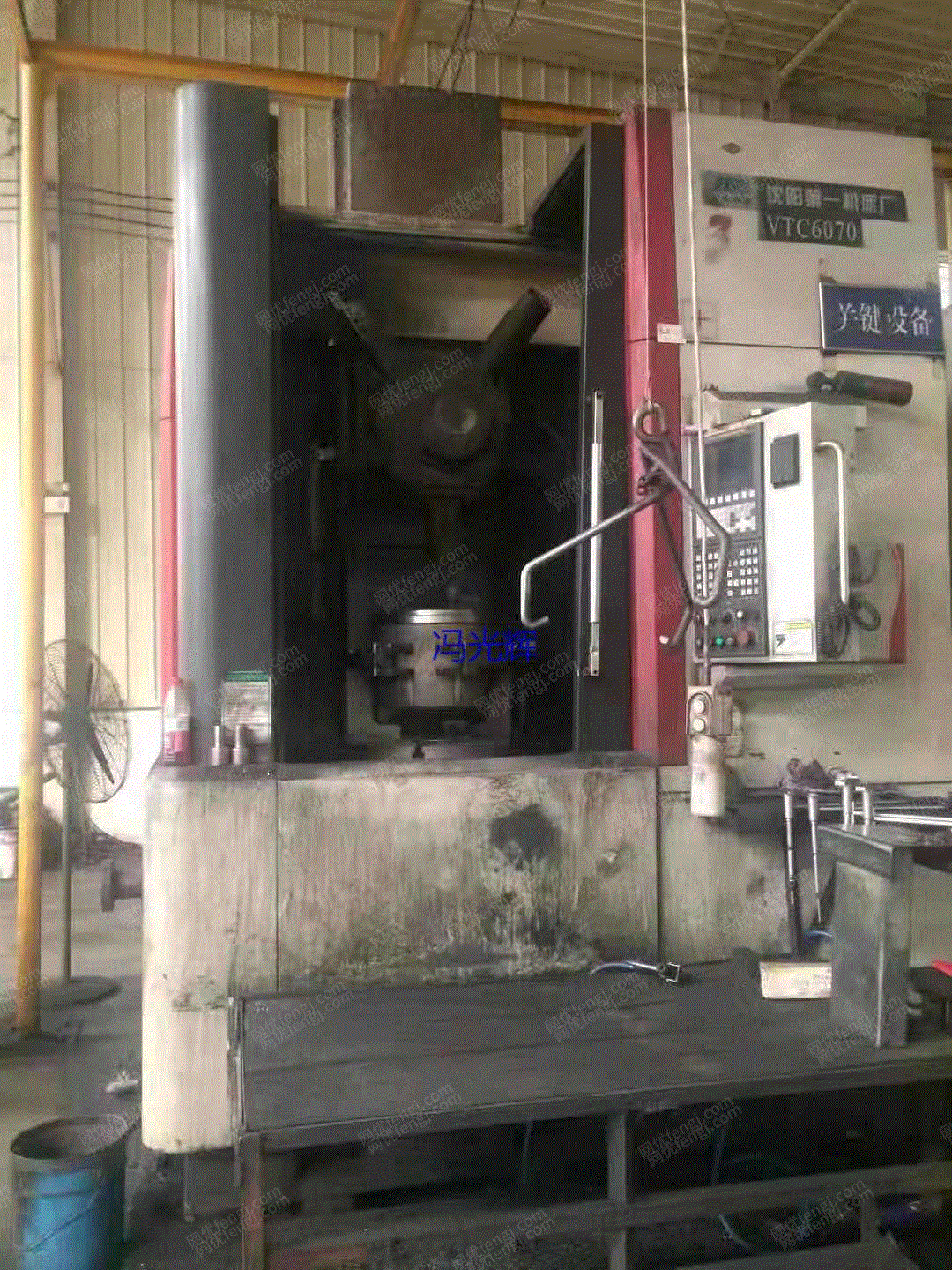 浙江温州出售1台VTC6070二手数控立式车床 二手数控机床价格
