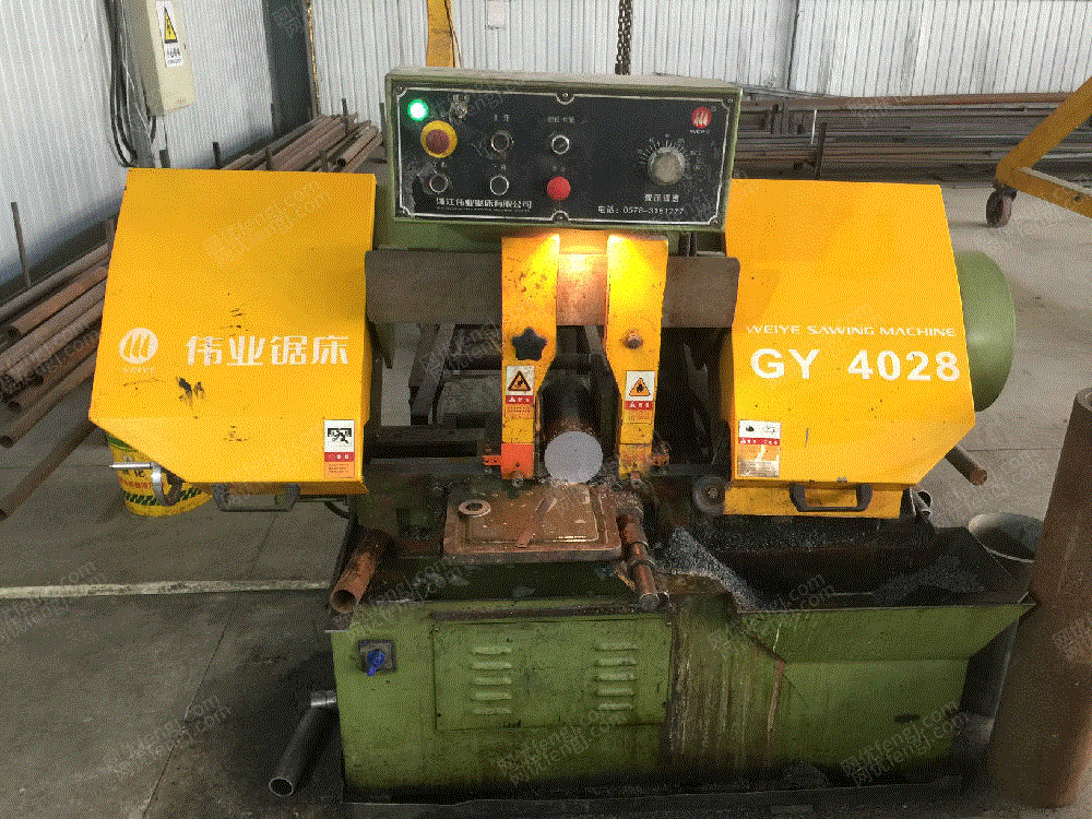 山东济宁出售1台gy4028二手锯床电议或面议