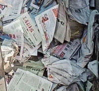 临沂再生资源收购站出售旧报纸10吨/月