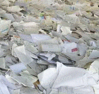 西青区废纸回收站出售废书本文件纸20吨/月