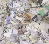 更新废品回收站出售废书本文件纸20吨/月