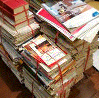 李先生（个人经营）打包站出售废旧书本文件纸每月30吨