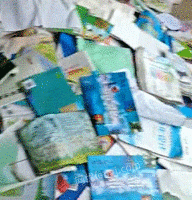 吴忠废纸回收打包站出售废旧书本文件纸每月30吨