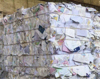 吕先生（个人经营）打包站出售废旧书本文件纸每月30吨
