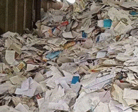 邢台废纸箱打包站出售废旧书本文件纸每月30吨
