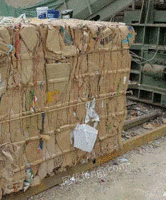 宁波慈溪宗汉废纸打包站大量供应废黄板纸每月90吨