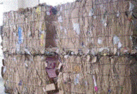 浙江杭州俞打包站大量供应废黄板纸每月90吨