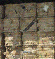 江西吉安李打包站大量供应废黄板纸每月90吨