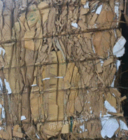 江苏无锡洪打包站大量供应废黄板纸每月90吨