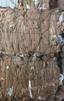山东临沂打包站大量供应废黄板纸每月90吨