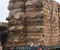 张思军（个体经营）打包站大量供应废黄板纸每月90吨