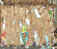 蚌山区废纸打包站大量供应废黄板纸每月90吨