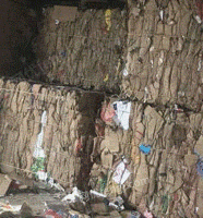 敖先生（个人经营）打包站大量供应废黄板纸每月90吨