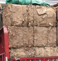 承诺阜阳纸箱打包厂大量供应废黄板纸每月90吨