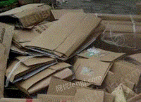 忻州废纸张打包站大量供应废黄板纸每月90吨