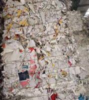 扬州打包站现货出售废打包有膜花卡30吨