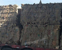 安徽铜陵废纸回收打包站大量供应废黄板纸每月90吨