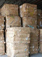 浙江金华废纸打包站大量供应废黄板纸每月90吨