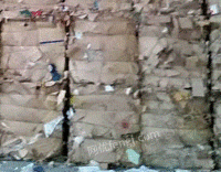 姜玉成（个人经营）打包站大量供应废黄板纸每月90吨