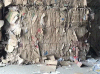 夏先生（个人经营）打包站大量供应废黄板纸每月90吨