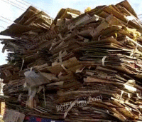 上海南汇陆打包站大量供应废黄板纸每月90吨