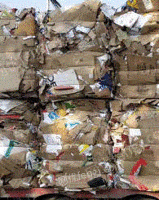 安徽铜陵废纸回收打包站长期供应废纸箱通货每月60吨