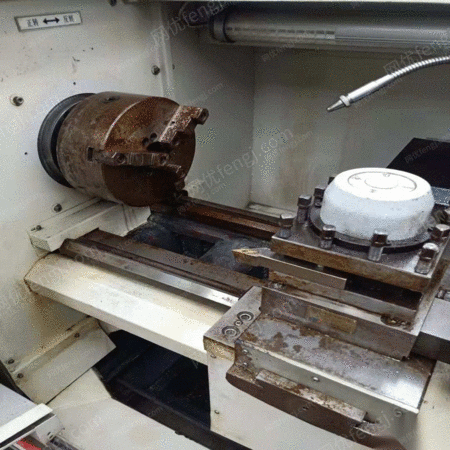 处理库存二手一台沈阳产数控车4085,10年设备