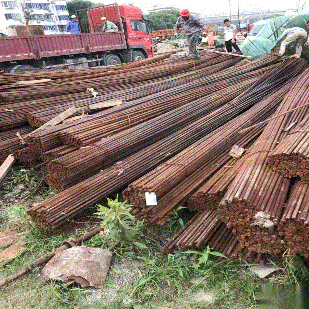 利用钢材回收钢板镀锌管方管圆钢工字钢各种处理钢材等 中废(精炉料)回收