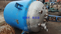江苏无锡出售50台500—10000L二手反应釜