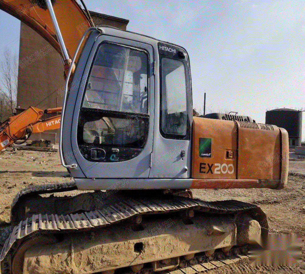 出售日立200-5挖机.正常干活车.