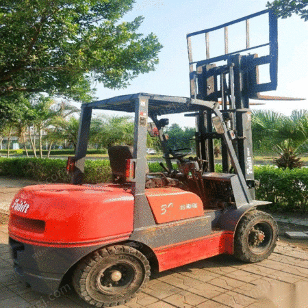 台励福3吨两节门架升高3米叉车出售 9成新