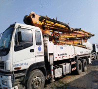 供应急售中联重科40米混凝土泵车 辽宁沈阳二手泵车价格