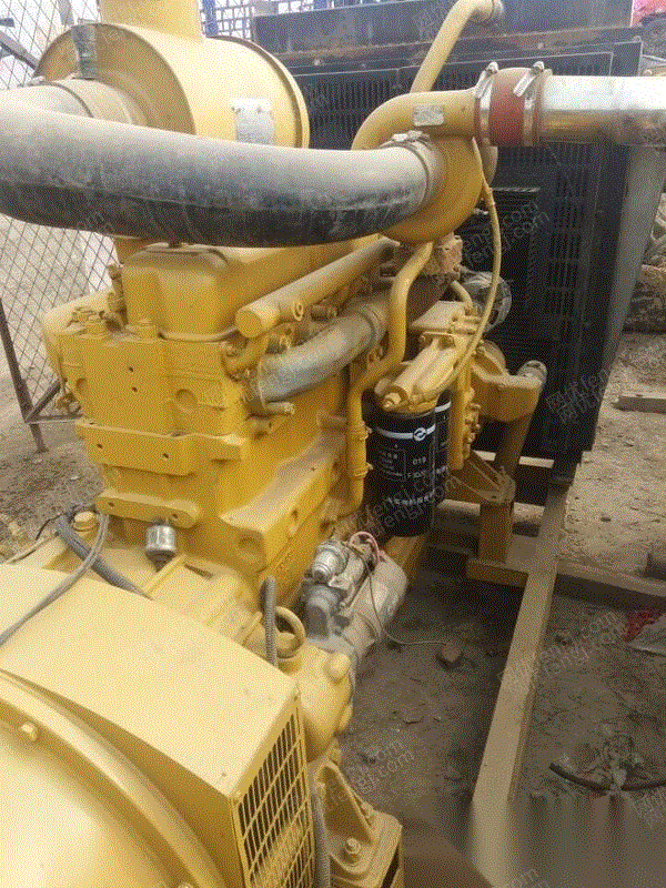 转让一台上柴g128300千瓦二手柴油发电机