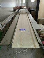 转让传输带、挑拣台、切菜机、拌粉机、烤箱等