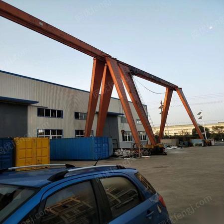 供应20吨跨度20米龙门横吊 浙江舟山二手汽车吊随车吊价格