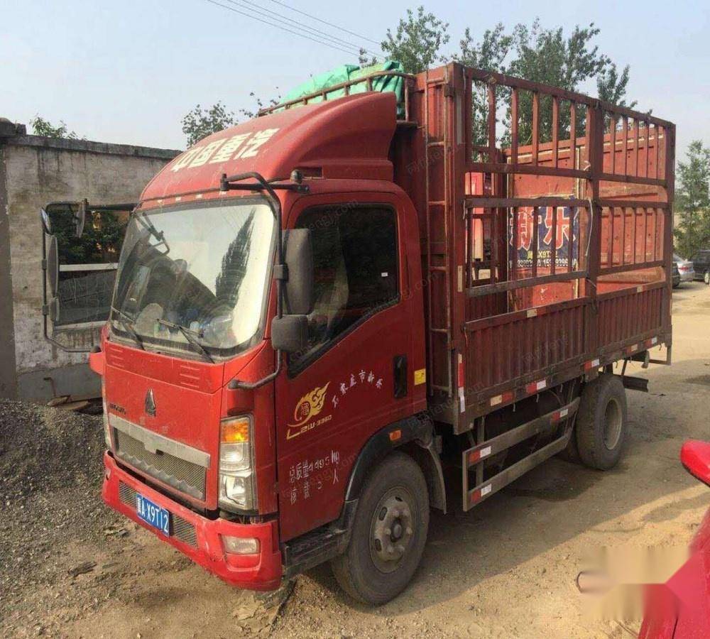供应处理旧重汽豪沃(howo)其他其他国4货车 天津河北区前二后八自卸车