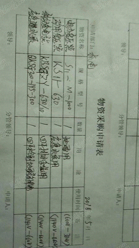 二手变压设备出售
