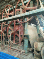 供应1台1600型两大十小五元网造纸机 河南焦作圆网纸机价格