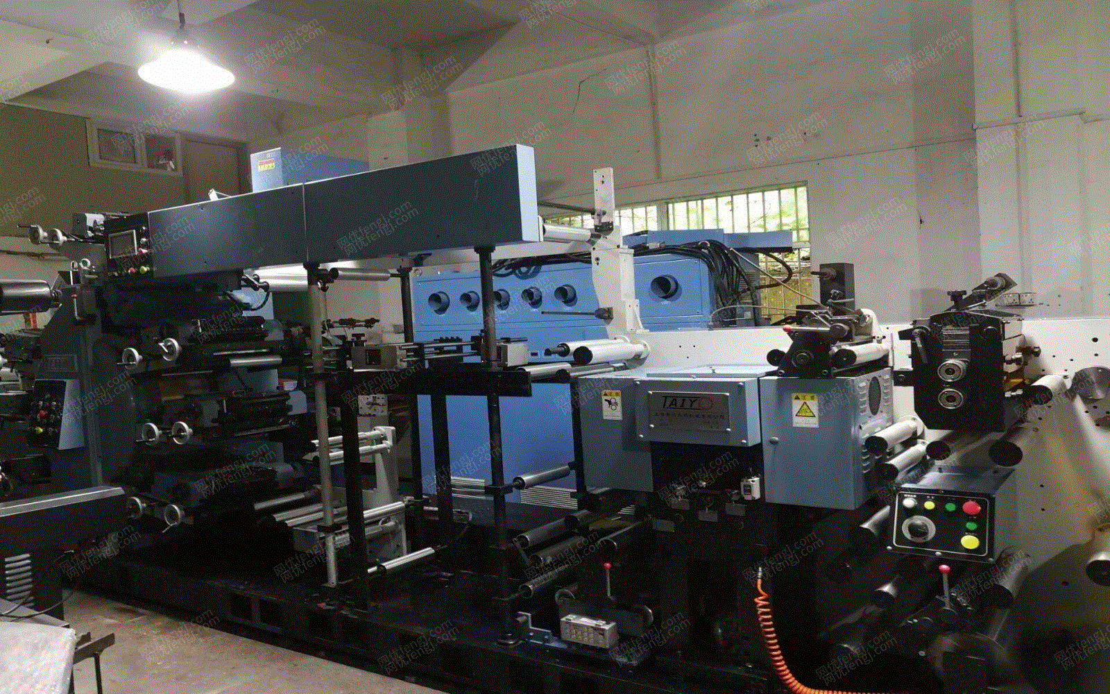 转让一台太阳6 1轮转机,二手不干胶轮转机