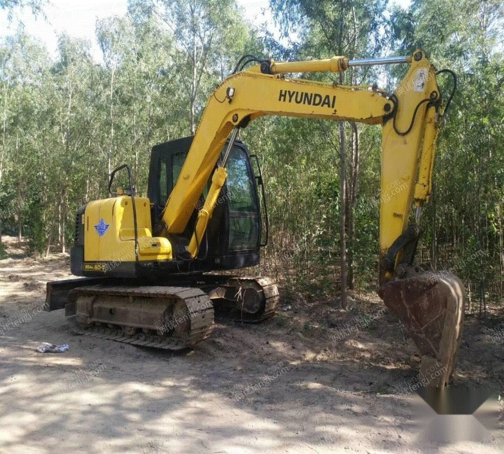 急转个人现代80挖机